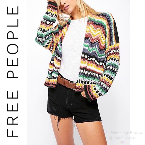 Free People Sweaters - Free People Feeling Nostalgic Open Front Cardigan